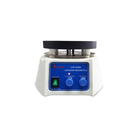 Agitador con placa de calentamiento (termoagitador). Modelo CVP-3250A